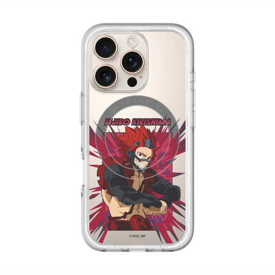 スリムプロテクションプレミアムケース with MagSafe［ 僕のヒーローアカデミア - ポップ - 切島 鋭児郎 ］