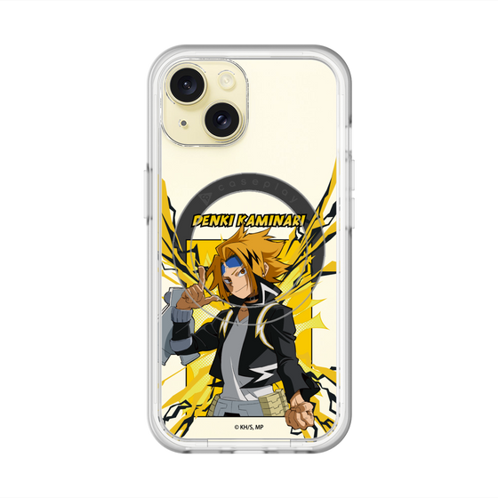 スリムプロテクションプレミアムケース with MagSafe［ 僕のヒーローアカデミア - ポップ - 上鳴 電気 ］