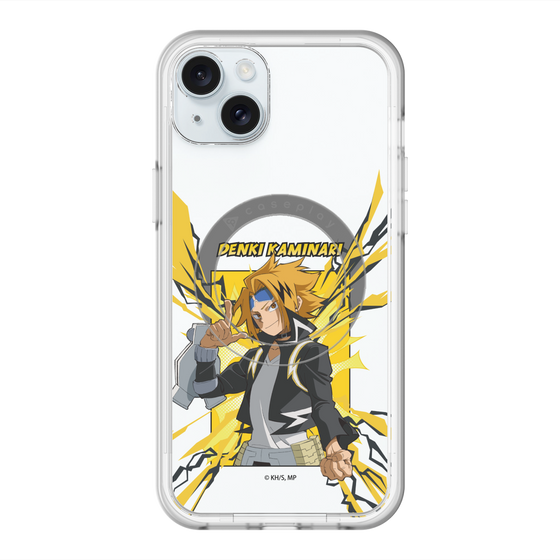 スリムプロテクションプレミアムケース with MagSafe［ 僕のヒーローアカデミア - ポップ - 上鳴 電気 ］