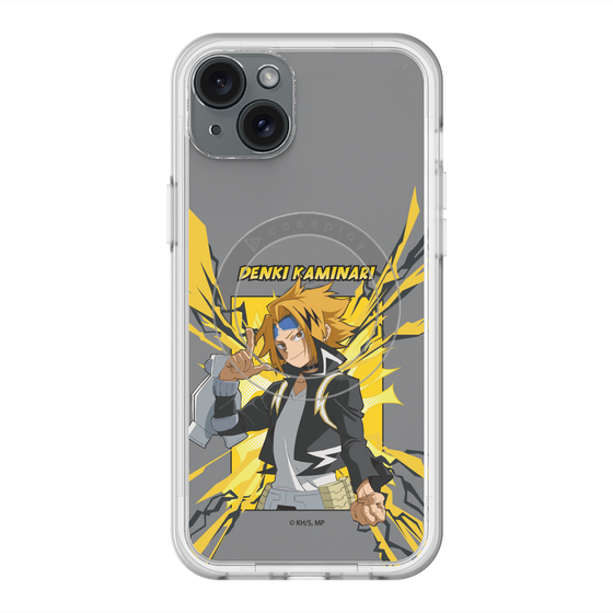 スリムプロテクションプレミアムケース with MagSafe［ 僕のヒーローアカデミア - ポップ - 上鳴 電気 ］