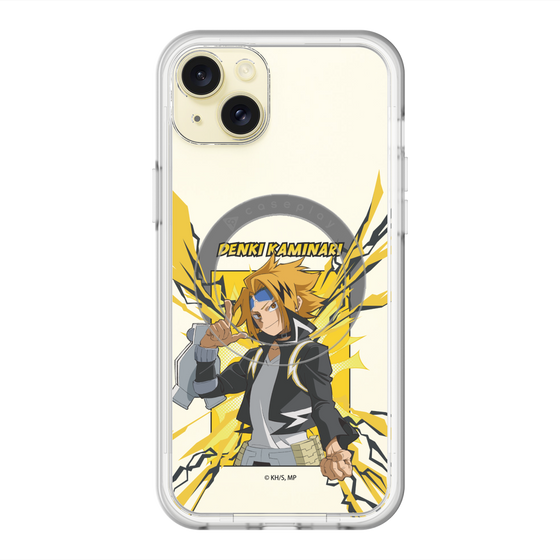 スリムプロテクションプレミアムケース with MagSafe［ 僕のヒーローアカデミア - ポップ - 上鳴 電気 ］