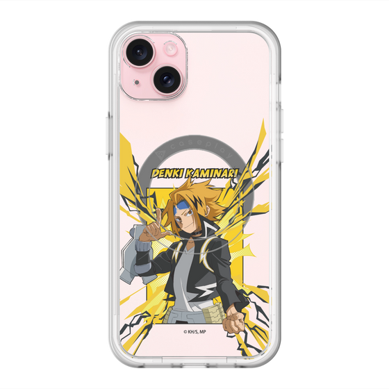 スリムプロテクションプレミアムケース with MagSafe［ 僕のヒーローアカデミア - ポップ - 上鳴 電気 ］