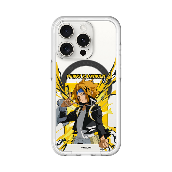 スリムプロテクションプレミアムケース with MagSafe［ 僕のヒーローアカデミア - ポップ - 上鳴 電気 ］