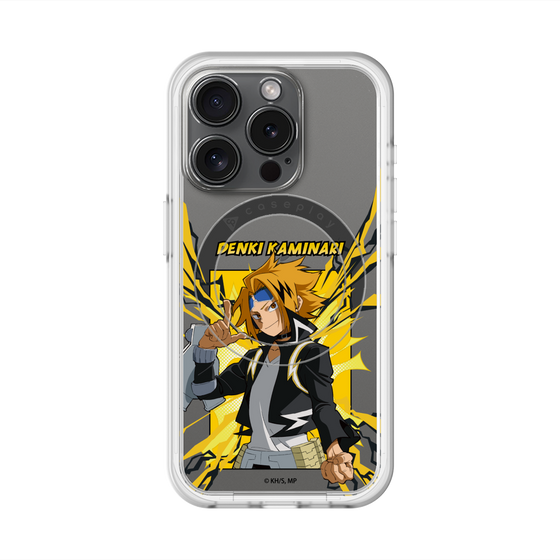 スリムプロテクションプレミアムケース with MagSafe［ 僕のヒーローアカデミア - ポップ - 上鳴 電気 ］