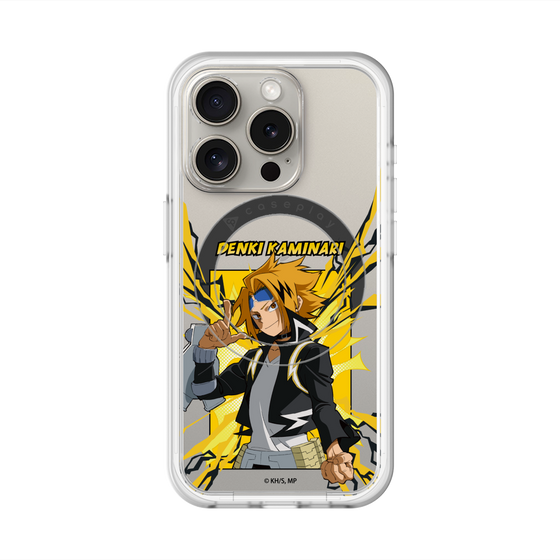 スリムプロテクションプレミアムケース with MagSafe［ 僕のヒーローアカデミア - ポップ - 上鳴 電気 ］