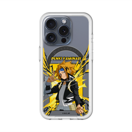 スリムプロテクションプレミアムケース with MagSafe［ 僕のヒーローアカデミア - ポップ - 上鳴 電気 ］