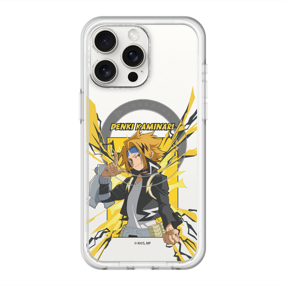 スリムプロテクションプレミアムケース with MagSafe［ 僕のヒーローアカデミア - ポップ - 上鳴 電気 ］