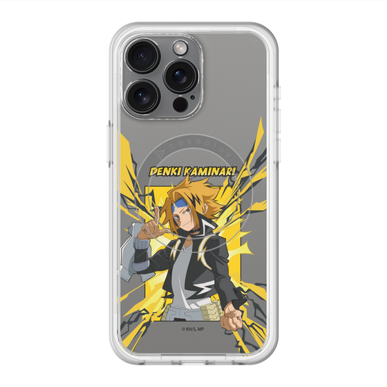 スリムプロテクションプレミアムケース with MagSafe［ 僕のヒーローアカデミア - ポップ - 上鳴 電気 ］