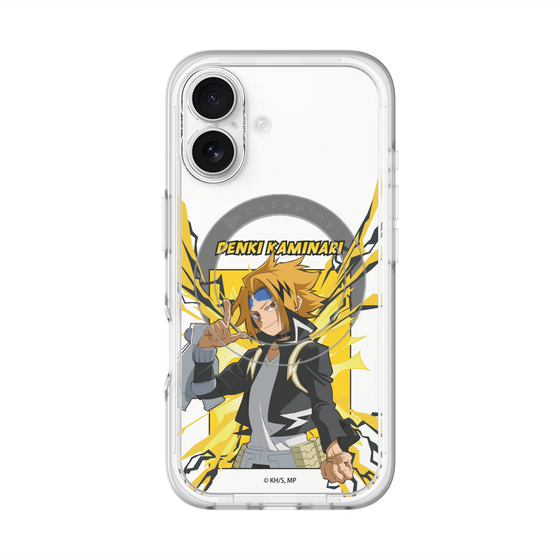 スリムプロテクションプレミアムケース with MagSafe［ 僕のヒーローアカデミア - ポップ - 上鳴 電気 ］