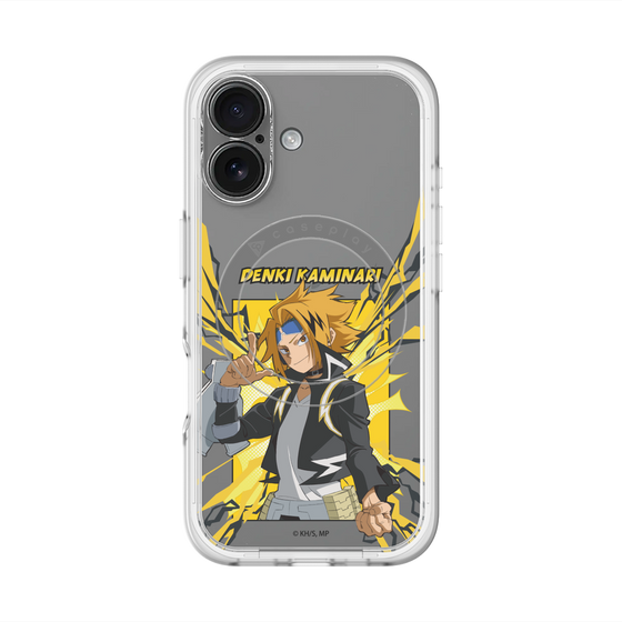 スリムプロテクションプレミアムケース with MagSafe［ 僕のヒーローアカデミア - ポップ - 上鳴 電気 ］