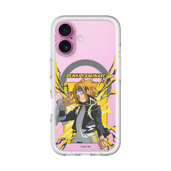 スリムプロテクションプレミアムケース with MagSafe［ 僕のヒーローアカデミア - ポップ - 上鳴 電気 ］