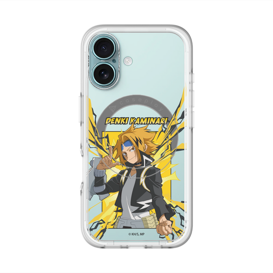 スリムプロテクションプレミアムケース with MagSafe［ 僕のヒーローアカデミア - ポップ - 上鳴 電気 ］