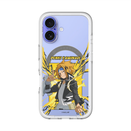 スリムプロテクションプレミアムケース with MagSafe［ 僕のヒーローアカデミア - ポップ - 上鳴 電気 ］