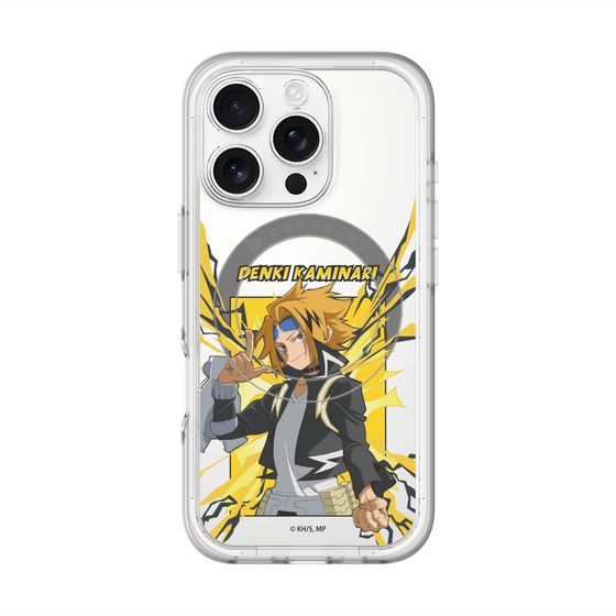 スリムプロテクションプレミアムケース with MagSafe［ 僕のヒーローアカデミア - ポップ - 上鳴 電気 ］