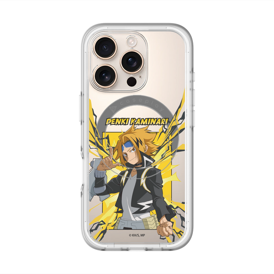 スリムプロテクションプレミアムケース with MagSafe［ 僕のヒーローアカデミア - ポップ - 上鳴 電気 ］