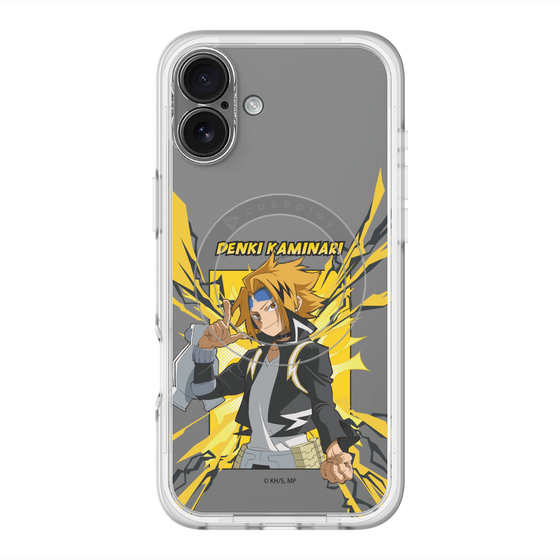 スリムプロテクションプレミアムケース with MagSafe［ 僕のヒーローアカデミア - ポップ - 上鳴 電気 ］