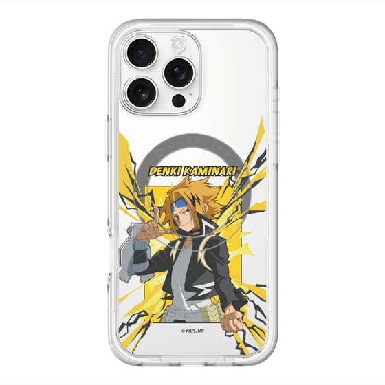 スリムプロテクションプレミアムケース with MagSafe［ 僕のヒーローアカデミア - ポップ - 上鳴 電気 ］