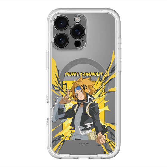スリムプロテクションプレミアムケース with MagSafe［ 僕のヒーローアカデミア - ポップ - 上鳴 電気 ］