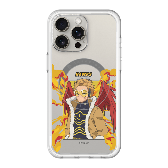 スリムプロテクションプレミアムケース with MagSafe［ 僕のヒーローアカデミア - ポップ - ホークス ］