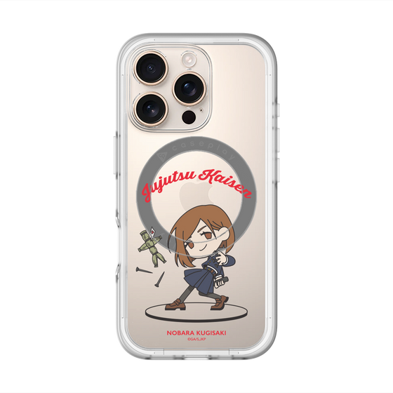 スリムプロテクションプレミアムケース with MagSafe［ 呪術廻戦 - ミニキャラ - 釘崎 野薔薇 ］