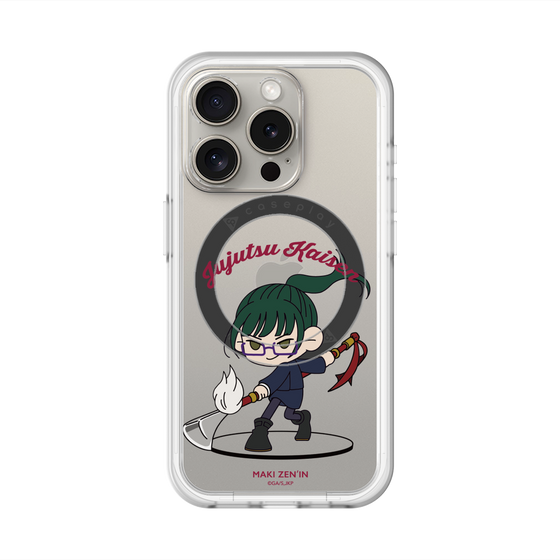 スリムプロテクションプレミアムケース with MagSafe［ 呪術廻戦 - ミニキャラ - 禪院 真希 ］