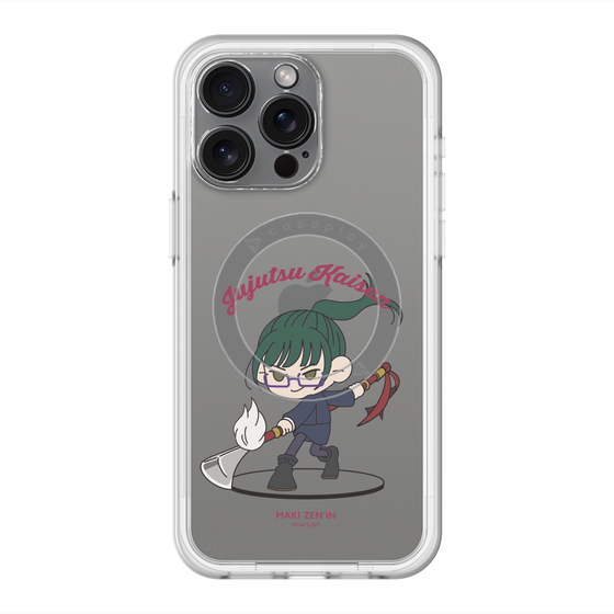 スリムプロテクションプレミアムケース with MagSafe［ 呪術廻戦 - ミニキャラ - 禪院 真希 ］