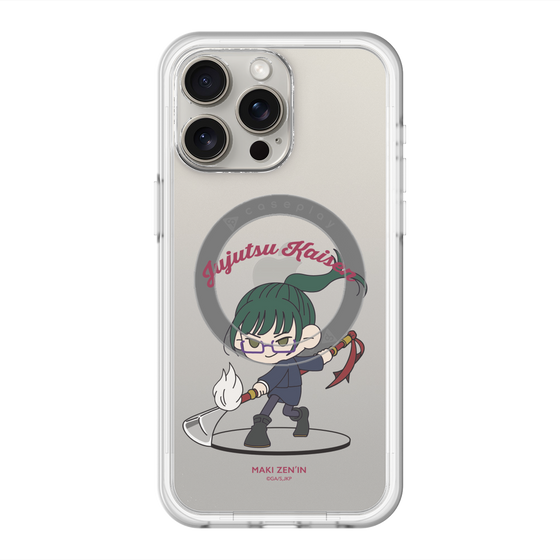 スリムプロテクションプレミアムケース with MagSafe［ 呪術廻戦 - ミニキャラ - 禪院 真希 ］