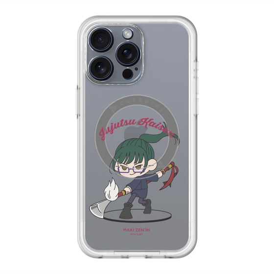 スリムプロテクションプレミアムケース with MagSafe［ 呪術廻戦 - ミニキャラ - 禪院 真希 ］