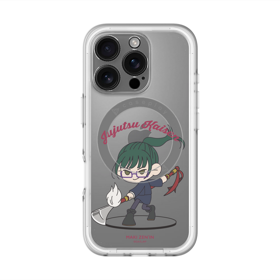 スリムプロテクションプレミアムケース with MagSafe［ 呪術廻戦 - ミニキャラ - 禪院 真希 ］