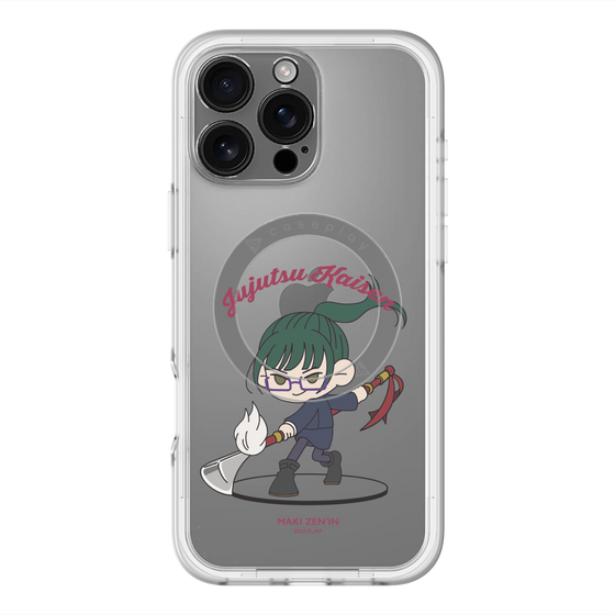 スリムプロテクションプレミアムケース with MagSafe［ 呪術廻戦 - ミニキャラ - 禪院 真希 ］