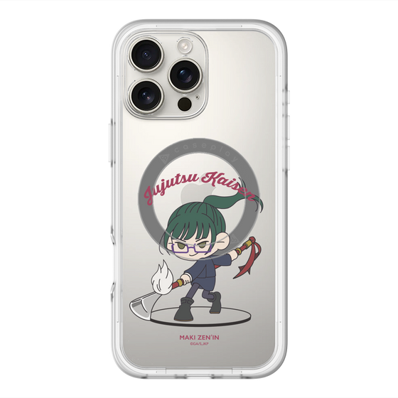 スリムプロテクションプレミアムケース with MagSafe［ 呪術廻戦 - ミニキャラ - 禪院 真希 ］