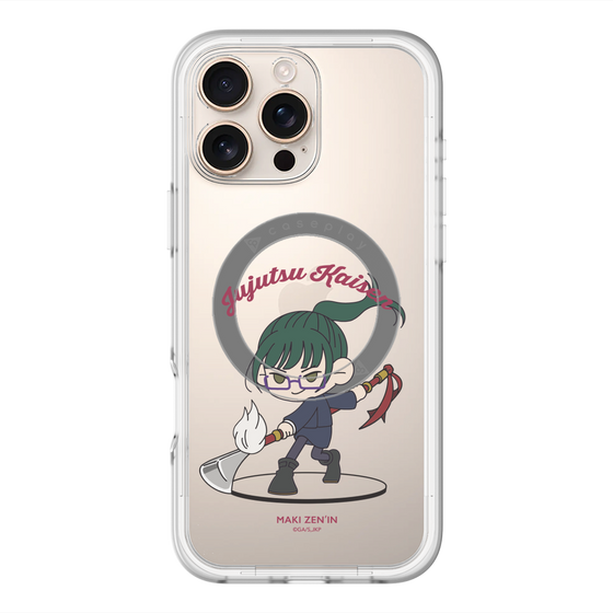 スリムプロテクションプレミアムケース with MagSafe［ 呪術廻戦 - ミニキャラ - 禪院 真希 ］