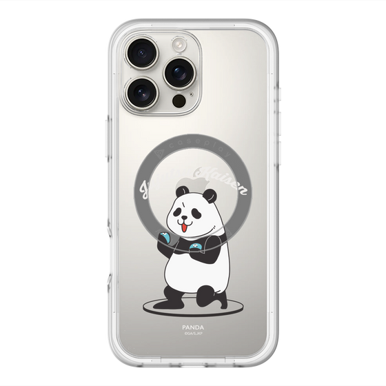 スリムプロテクションプレミアムケース with MagSafe［ 呪術廻戦 - ミニキャラ - パンダ ］