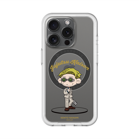 スリムプロテクションプレミアムケース with MagSafe［ 呪術廻戦 - ミニキャラ - 七海 建人 ］