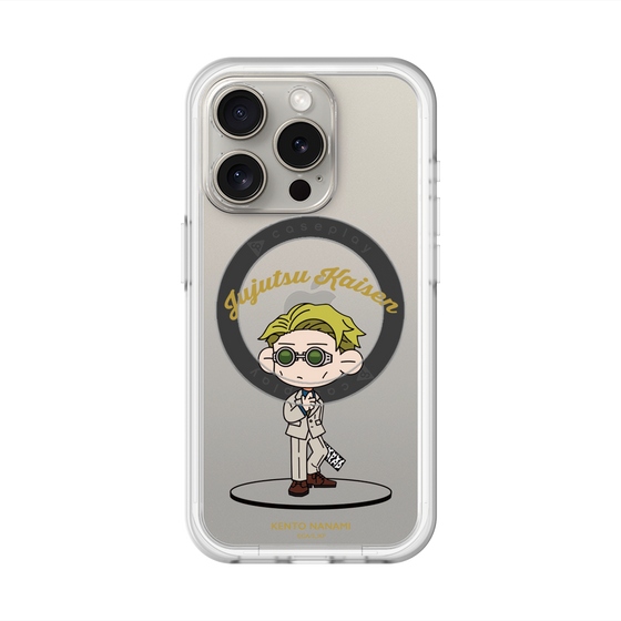 スリムプロテクションプレミアムケース with MagSafe［ 呪術廻戦 - ミニキャラ - 七海 建人 ］