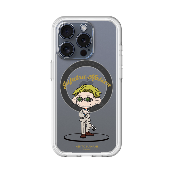 スリムプロテクションプレミアムケース with MagSafe［ 呪術廻戦 - ミニキャラ - 七海 建人 ］