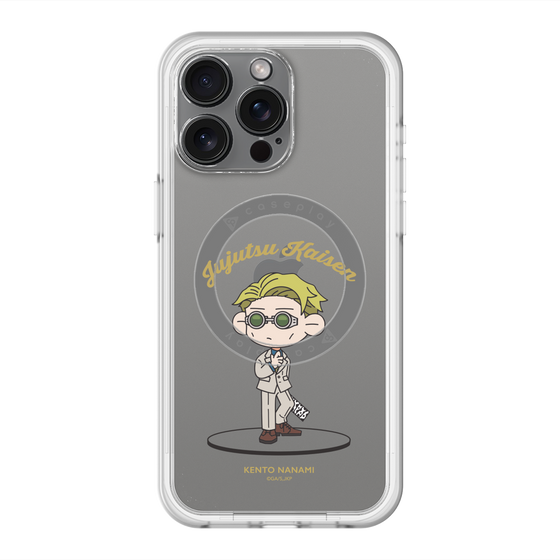 スリムプロテクションプレミアムケース with MagSafe［ 呪術廻戦 - ミニキャラ - 七海 建人 ］