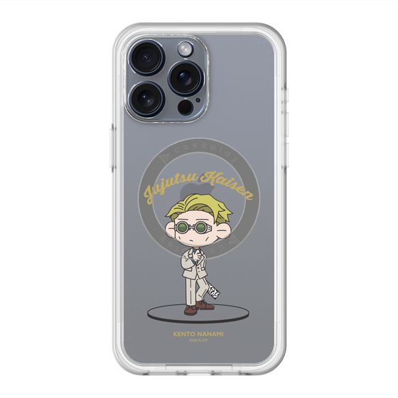 スリムプロテクションプレミアムケース with MagSafe［ 呪術廻戦 - ミニキャラ - 七海 建人 ］