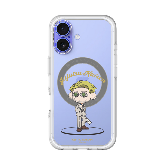 スリムプロテクションプレミアムケース with MagSafe［ 呪術廻戦 - ミニキャラ - 七海 建人 ］