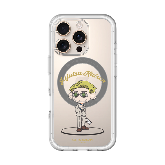 スリムプロテクションプレミアムケース with MagSafe［ 呪術廻戦 - ミニキャラ - 七海 建人 ］