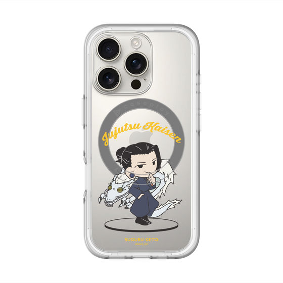 スリムプロテクションプレミアムケース with MagSafe［ 呪術廻戦 - ミニキャラ - 夏油 傑（懐玉・玉折） ］