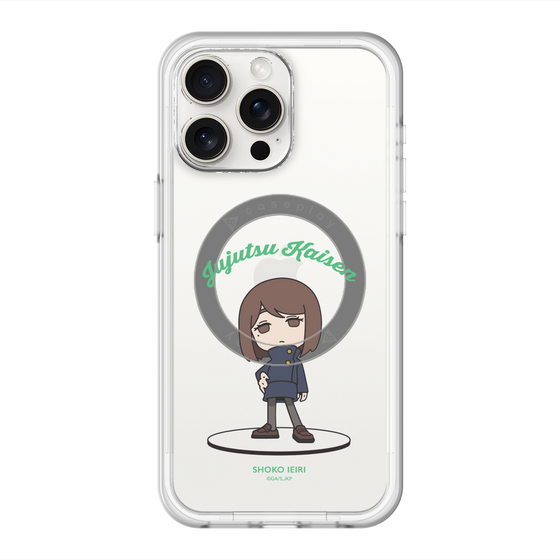 スリムプロテクションプレミアムケース with MagSafe［ 呪術廻戦 - ミニキャラ - 家入 硝子（懐玉・玉折） ］