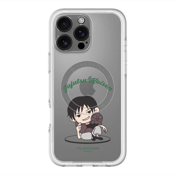スリムプロテクションプレミアムケース with MagSafe［ 呪術廻戦 - ミニキャラ - 伏黒 甚爾（懐玉・玉折） ］