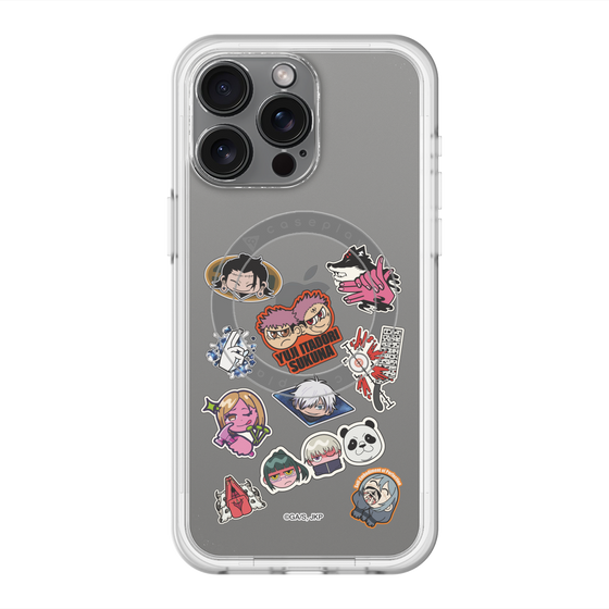 スリムプロテクションプレミアムケース with MagSafe［ 呪術廻戦 - ステッカー ］