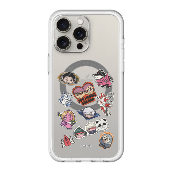 スリムプロテクションプレミアムケース with MagSafe［ 呪術廻戦 - ステッカー ］