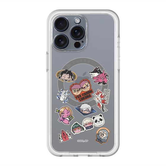 スリムプロテクションプレミアムケース with MagSafe［ 呪術廻戦 - ステッカー ］