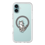 スリムプロテクションプレミアムケース with MagSafe［ オリジナル - CASEPLAYネコ - tabby ］