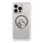 スリムプロテクションプレミアムケース with MagSafe［ オリジナル - CASEPLAYネコ - saba ］