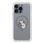 スリムプロテクションプレミアムケース with MagSafe［ オリジナル - CASEPLAYネコ - saba ］