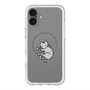 スリムプロテクションプレミアムケース with MagSafe［ オリジナル - CASEPLAYネコ - saba ］
